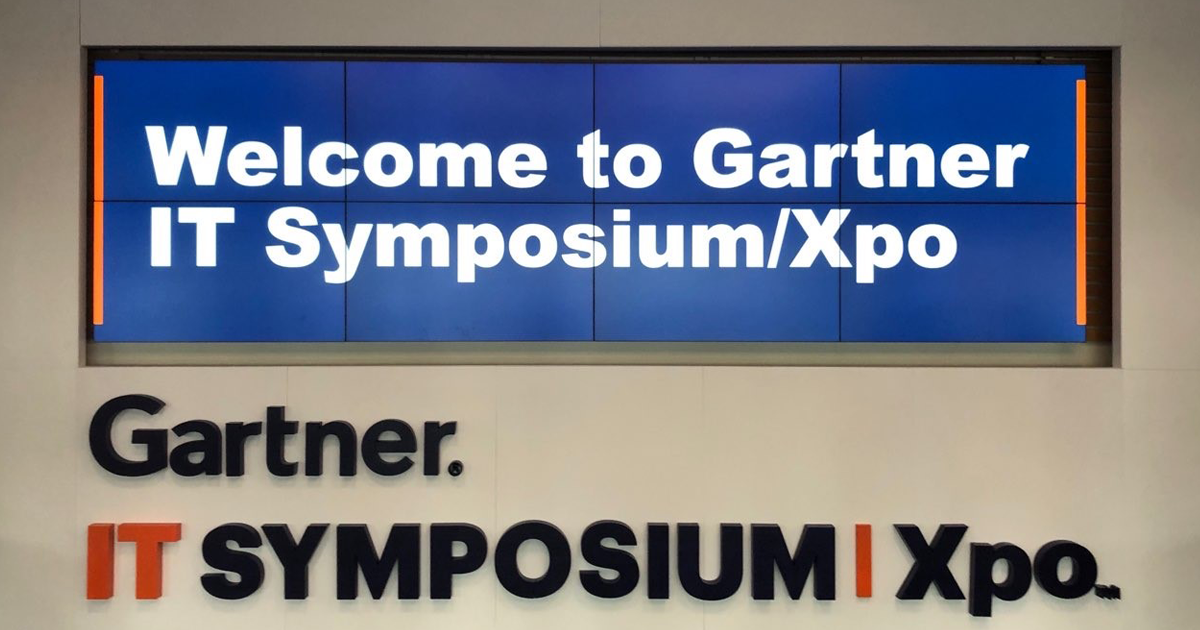Gartner IT Symposium / Xpo Day 1